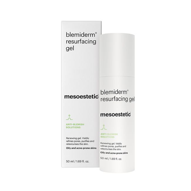Mesoestetic Blemiderm Resurfacing Gel 50ml verpakking