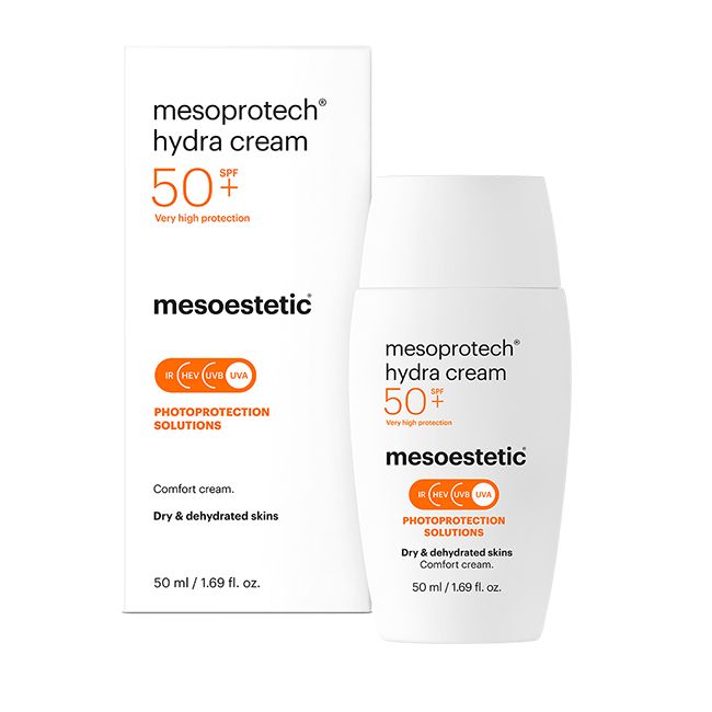 Mesoestetic Mesoprotech Hydra Cream 50+ 50ml Verpakking