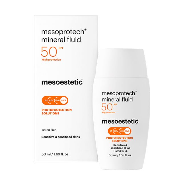 Mesoestetic Mesoprotech Mineral Fluid 50ml Verpakking