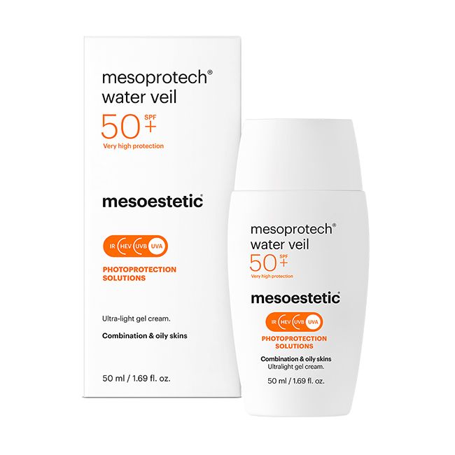 Mesoestetic Mesoprotech Water Veil 50+ 50ml Verpakking