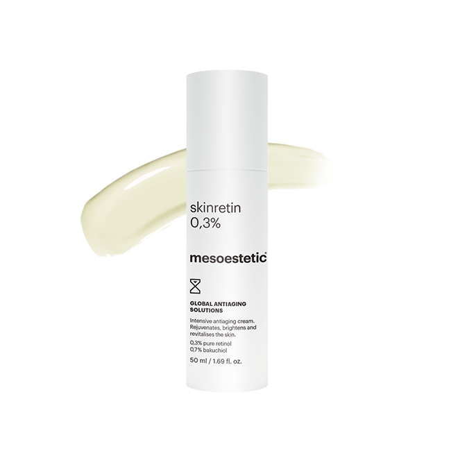 Mesoestetic Skinretin 0,3% 50ml met textuur