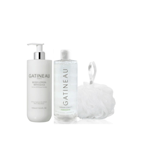 Luxe Verzorgingsduo_ Gatineau Thérapie Corps & Lait aux AHA Skin & Care