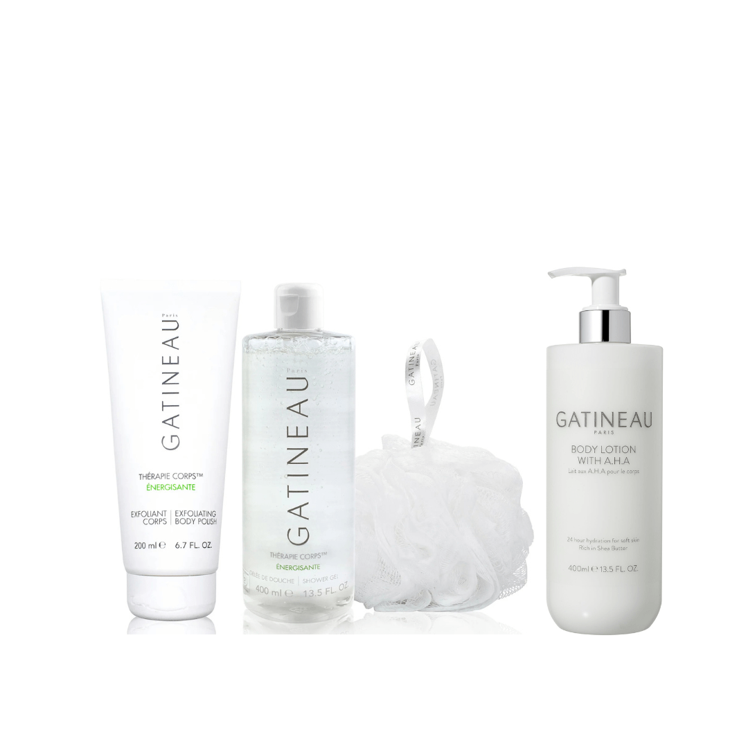 Luxe Verzorgingstrio_ Gatineau Thérapie Corps & Lait aux AHA Skin & Care