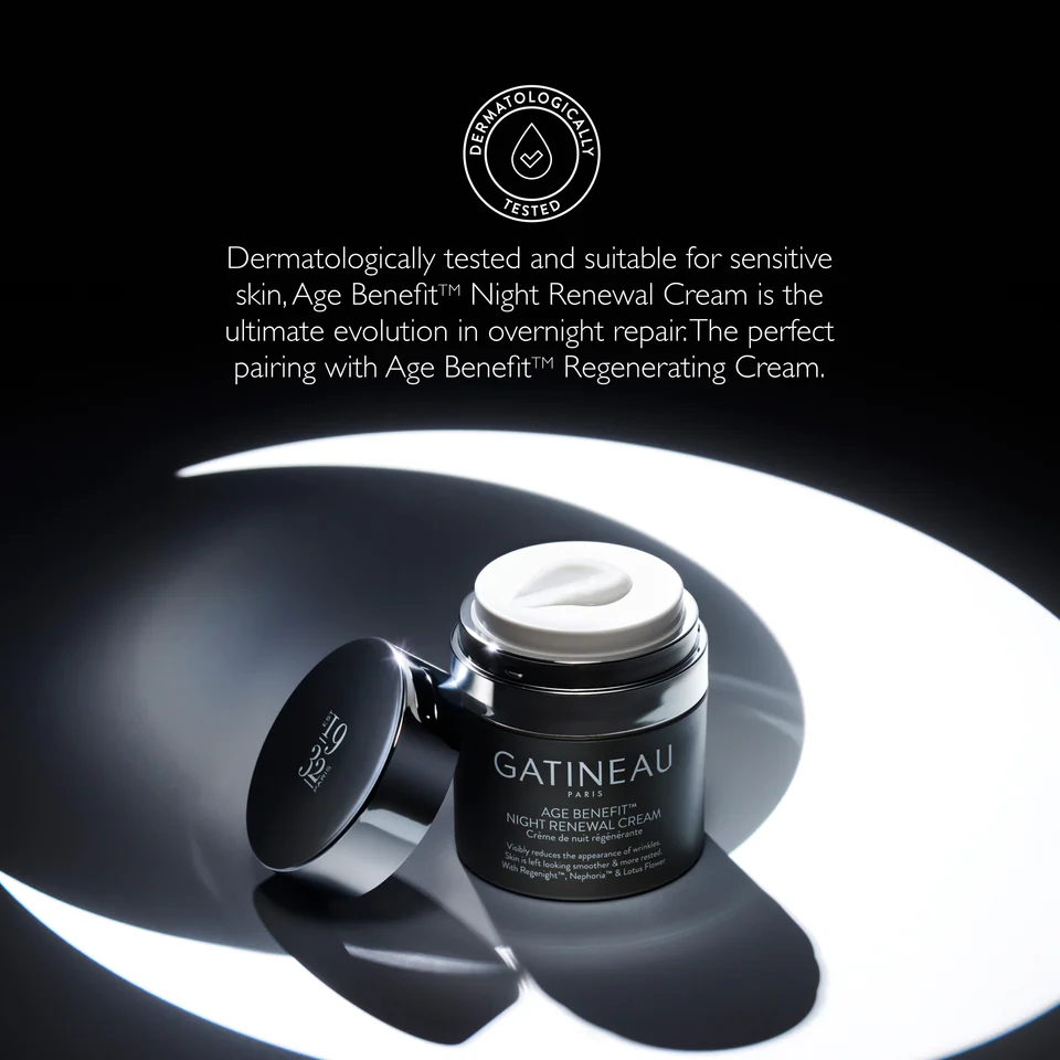 Gatineau Age Benefit Night Renewal Cream 50ml - Afbeelding 3