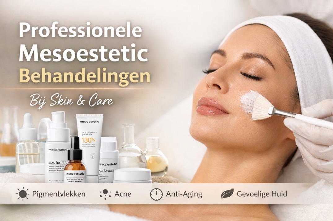 Professionele Mesoestetic behandelingen bij Skin & Care voor huidverbetering