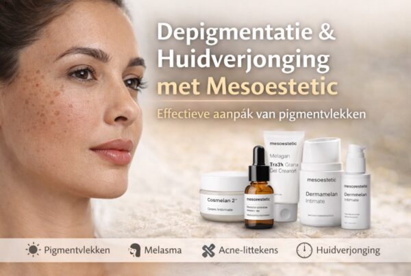 Depigmentatie en huidverjonging met Mesoestetic bij Skin & Care voor effectieve aanpak van pigmentvlekken