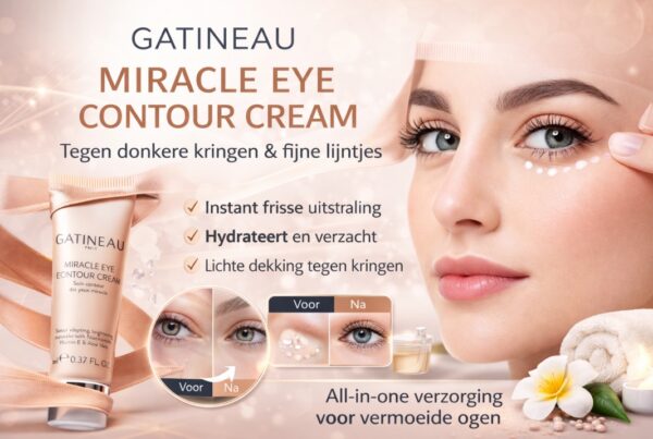 Gatineau Miracle Eye Contour Cream 11 ml tegen donkere kringen en fijne lijntjes – hydraterende oogcrème met verhelderend effect voor een frisse uitstraling