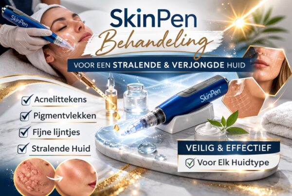 SkinPen behandeling bij Skin & Care voor verjonging van de huid, vermindering van acnelittekens, pigmentvlekken en fijne lijntjes – veilig en effectief voor elk huidtype.