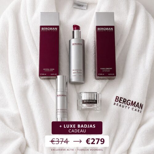Bergman My BFF SPF30 set met reiniging en luxe badjas cadeau