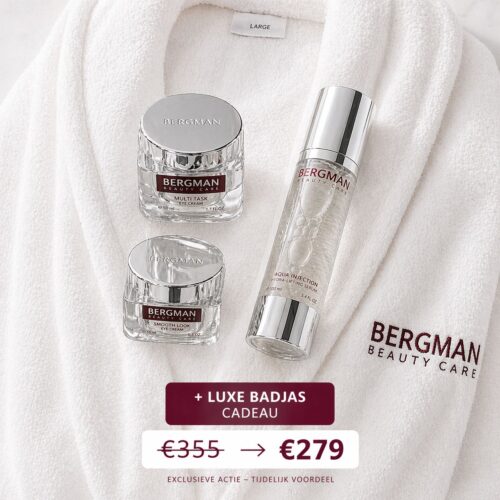 Bergman Multi Task set met Aqua Injection en Smooth Look inclusief luxe badjas cadeau
