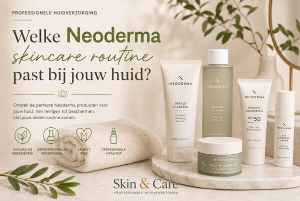 Neoderma skincare routine bij Skin & Care met professionele huidverzorging voor ieder huidtype